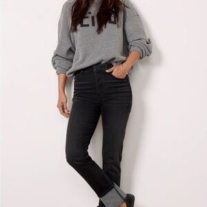 Evereve ever straight high rise jeans